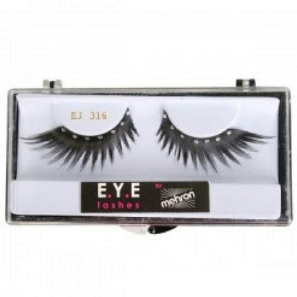 Mehron E.Y.E. Diamond Feather False Eyelashes