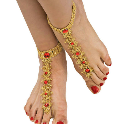 Bollywood Foot Decorations Costume Accessory