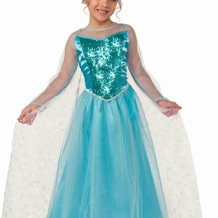 Princess Krystal Ice Princess Child Costume Size Small