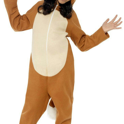 Fox Child Costume with Hood Size Small