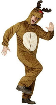 Smiffy's Reindeer Adult Costume with Hood Size Medium