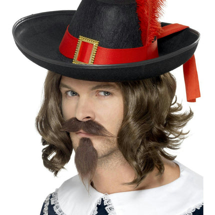 Smiffy's Men's Musketeer Costume Hat