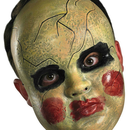 Smeary Doll Face Adult Mask
