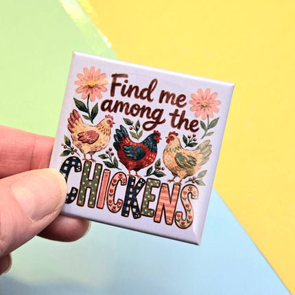Happy Little Magnet - Find Me Among the Chickens: No Packaging