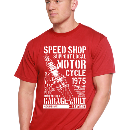 Spark Plug Spun Bamboo® Men's Bamboo Viscose/Organic Cotton Short Sleeve Graphic T-Shirt