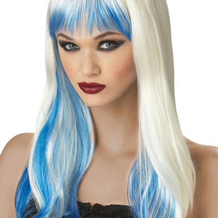 Blue and White Enchanted Tresses Alice Wig