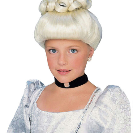 Princess Cinderella Child Updo Costume Wig