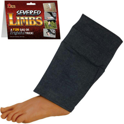 The Foot Fake Trunk Leg Gag Halloween Decor Prop