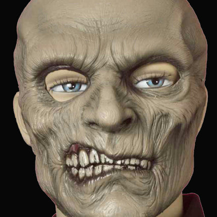 Zombie Smiley Adult Latex Costume Mask