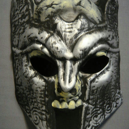 Horrorland Dark Knight Foam Chinless Face Mask with Elastic Strap