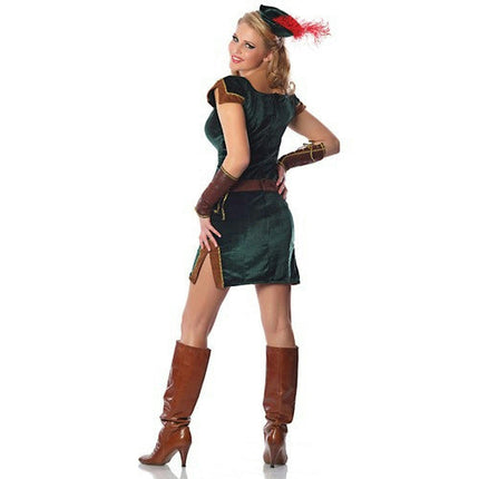 Delicious Lady Sherwood Maid Marian Sexy Robin Hood Adult Costume S/M