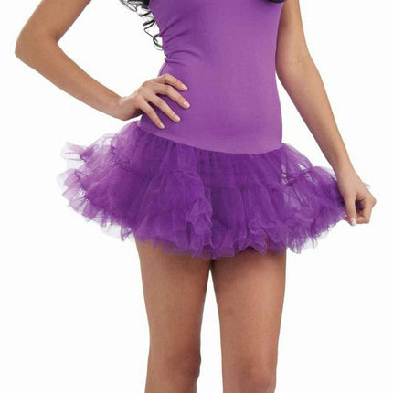 Woman's Purple Fairy Petticoat Dress Costume