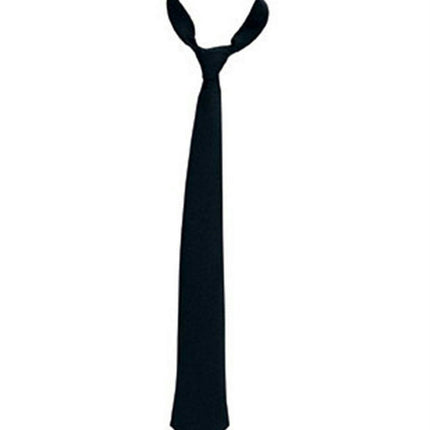 Black Gangster Long Tie
