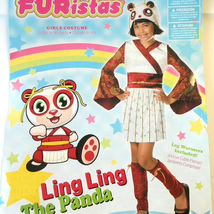 FURistas Ling Ling Panda Child Costume China Small 4-6