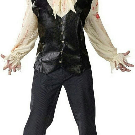 Bloody Vampire Adult Costume with Wig