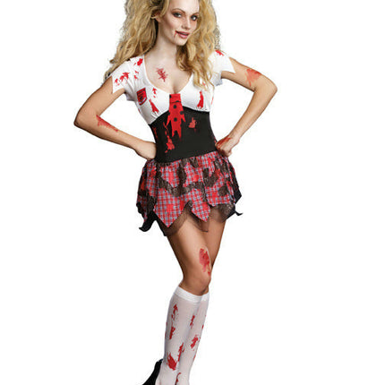 Dreamgirl High School Schoolghoul Sexy Schoolgirl Zombie Adult Costume Medium