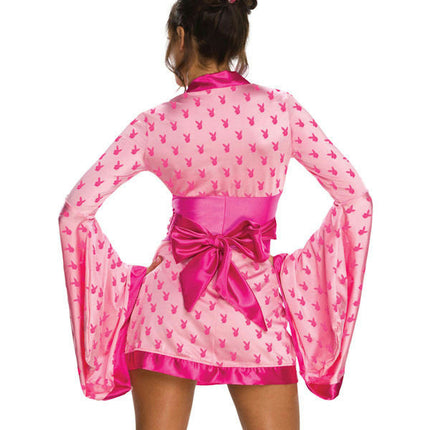 Secret Wishes Women's Sexy Playboy Pink Geisha Costume Medium