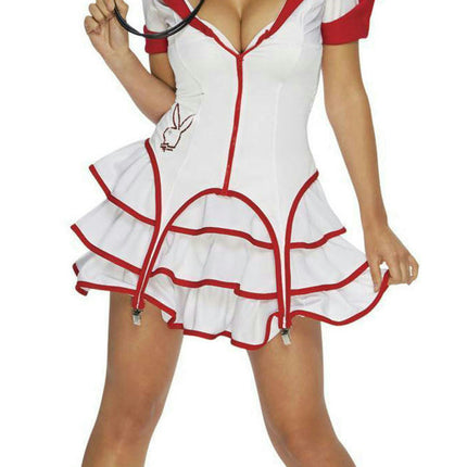 Secret Wishes Women's Sexy Playboy Nurse Costume XS