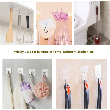 24-Pack: Adhesive Hooks Kitchen Wall Hooks