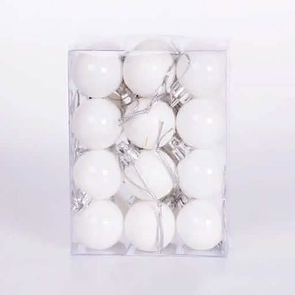 24-Pieces: Sparkling Christmas Balls