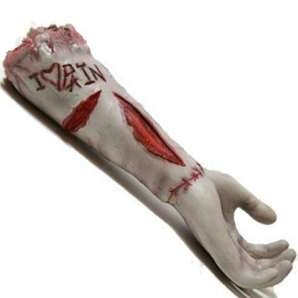 Mutilated Suicide I Love Pain Cutter Arm Severed Limb Halloween Horror Prop