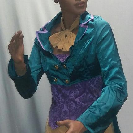 Women's Deluxe Tea Party Hostess Mad Hatter Female Adult Sexy Costume Medium