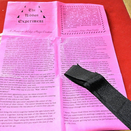The Ribbon Experiment Vintage Magic Trick
