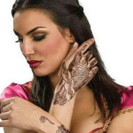 Bollywood Henna Hand Tattoo Kit Temporary Tattoos