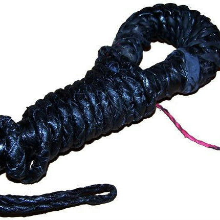 8' Bull Whip Real Leather Accessory Prop Dominatrix Deluxe