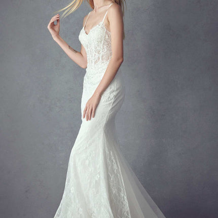 Juliet 250 Embellished Lace Mermaid Dress