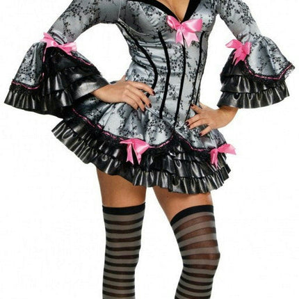 Secret Wishes Women's Sexy French Kiss Victorian Maid Pirate Adult Costume  XS