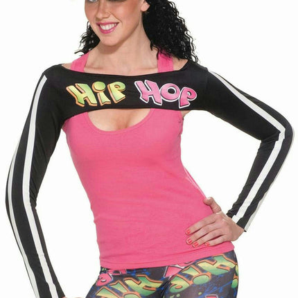 Forum Women's Hip Hop Old School Arm Warmer Shrug Costume Accessory