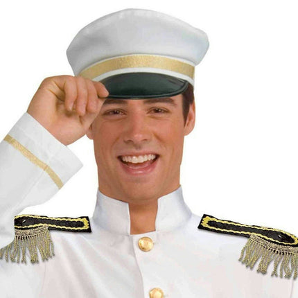 Black Military Epaulettes Costume Accessory