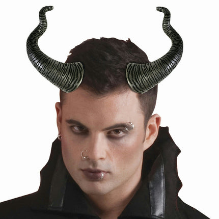 Wicked Black Horns Costume Accessory