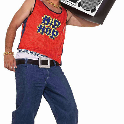 Men's 80's Hip Hop Home Boy Old School Rapper Adult Costume