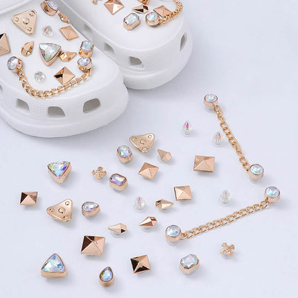 26-Piece: Croc Shoe Charm Accessories