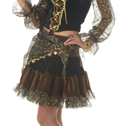 California Costume Sexy Madame Destiny Gypsy Adult Costume Size Medium 8-10