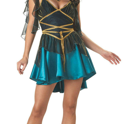 Incharacter Women's Sedusa Deluxe Adult Sexy Medusa Costume Small