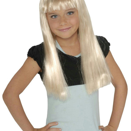 Rubie's Long Blonde Hair Child Rock Star Costume Wig