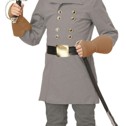 Civil War Confederate Officer General Lee Child Costume Size Medium 8-10
