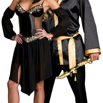 Dreamgirl Women's Sexy Harem Arabian Nights Girl Costume Adult Costume XS 0-2