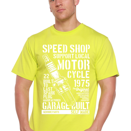 Spark Plug Spun Bamboo® Men's Bamboo Viscose/Organic Cotton Short Sleeve Graphic T-Shirt