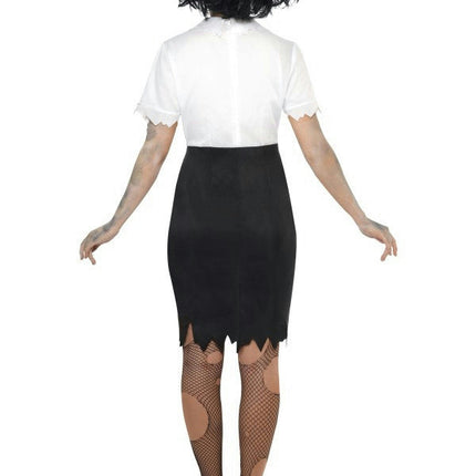 Smiffys Women's Zombie Secretary Worked To Death Costume Size XS 2-4