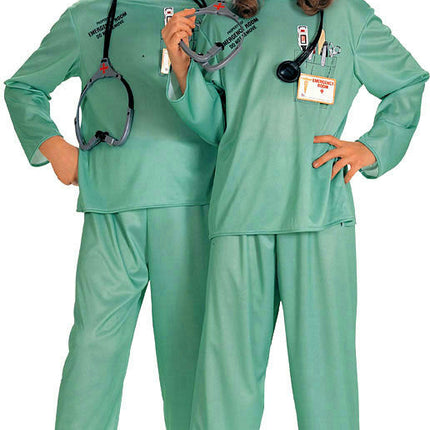 Rubie's E.R. Doctor Child Costume Size Small 4-6