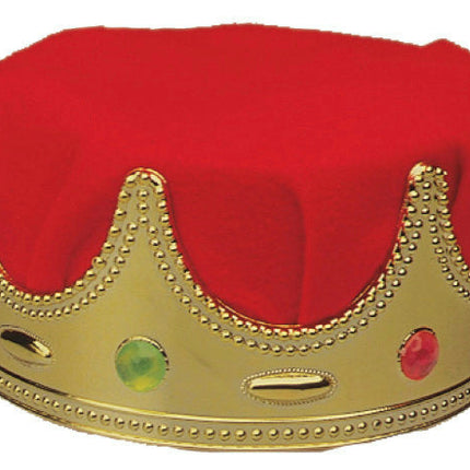 Jacobson Red Turban Child King Crown Costume Hat