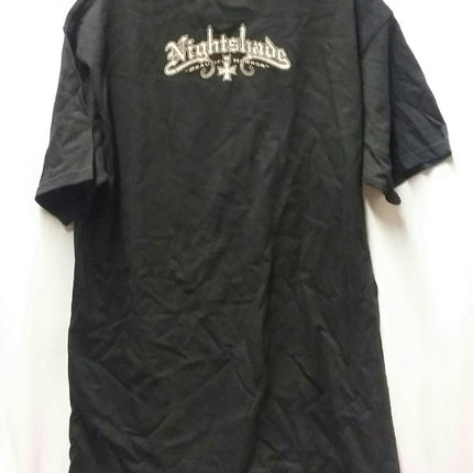 Nightshade Black Series Beautiful Horror End of Time Reaper T-Shirt Sz Medium