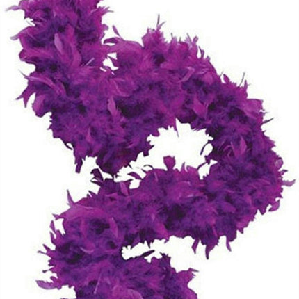 72" Purple Feather Boa Great Flapper Costume Accessory