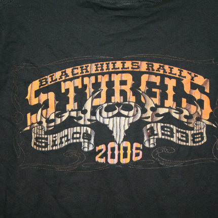 Sturgis Black Hills Rally World's Largest Motorcycle Event 2006 T-Shirt Large