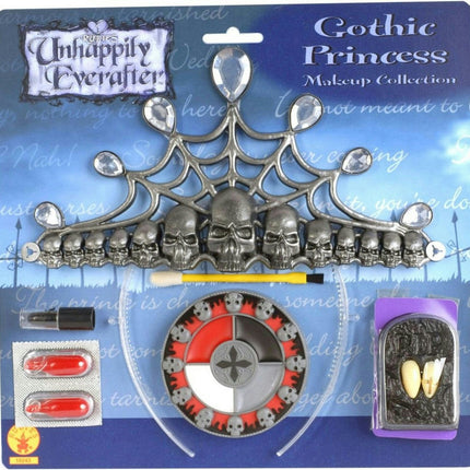 Unhappily Ever After Gothic Princess Tiara and Makeup Kit