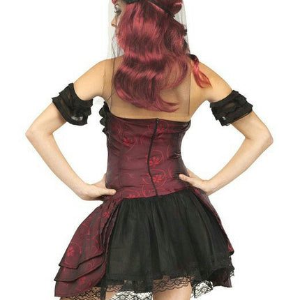 Fun World Women's Dracula Bride Vampire Queen Adult Costume Size M/L 10-14